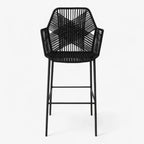 Silla diamante de barra Negra