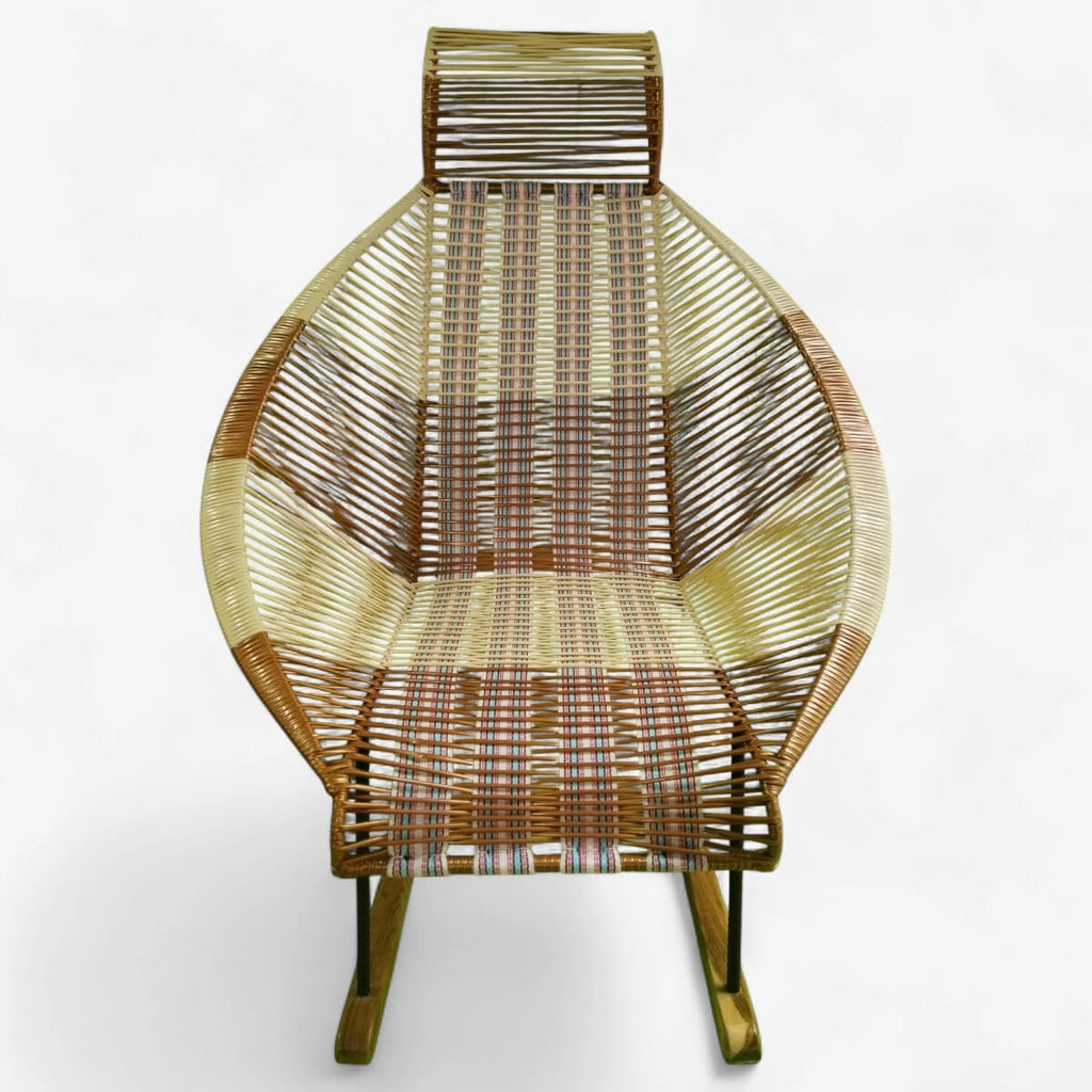 Mojarra tejido sencillo balanza de madera