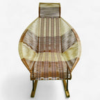 Mojarra tejido sencillo balanza de madera