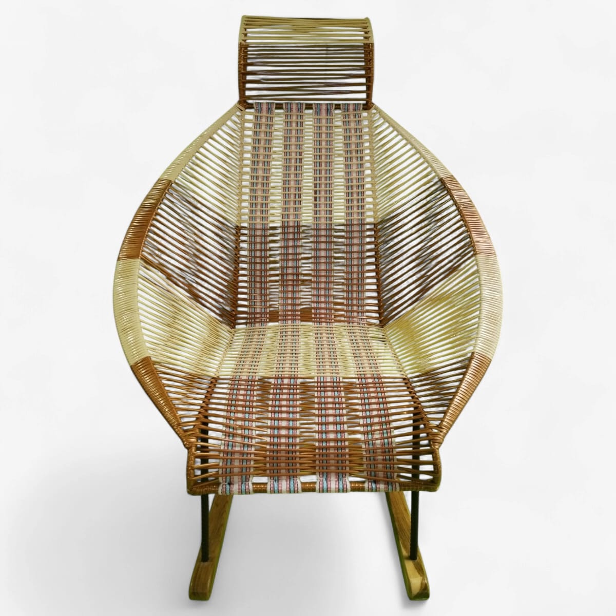 Mojarra tejido sencillo balanza de madera