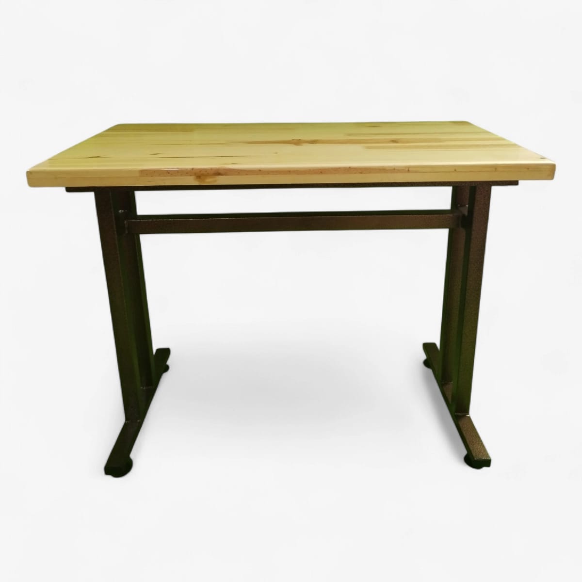 Mesa rectangular de comedor en pino