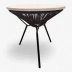 Mesa conica de centro en tabla rh