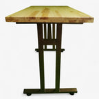 Mesa rectangular de comedor en pino