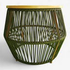 Mesa de centro tambor con tabla