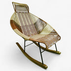 Mojarra tejido sencillo balanza de madera