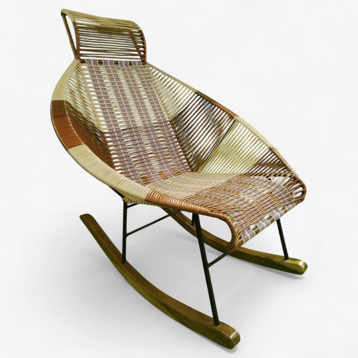 Mojarra tejido sencillo balanza de madera