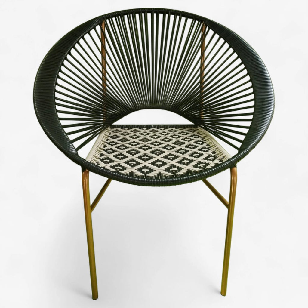 Pavo real asiento rombo continuo