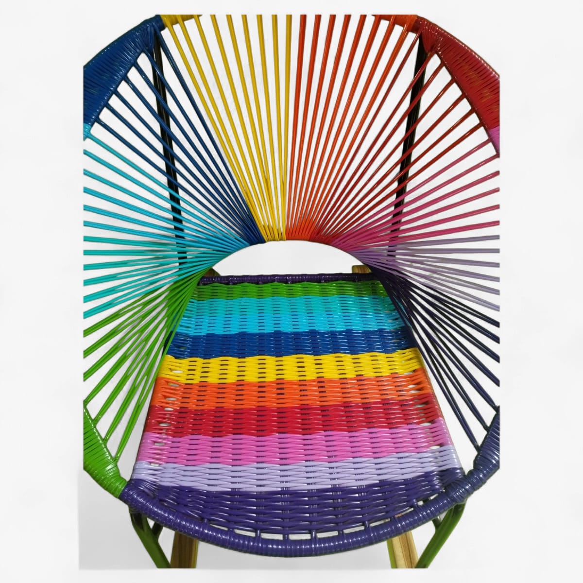 Pavo real  asiento Tupido