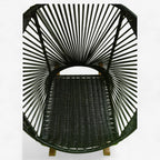 Pavo real asiento tupido