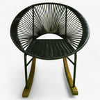 Pavo real asiento tupido