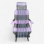 Mecedora tradicional tejido sencillo balanza de tubo