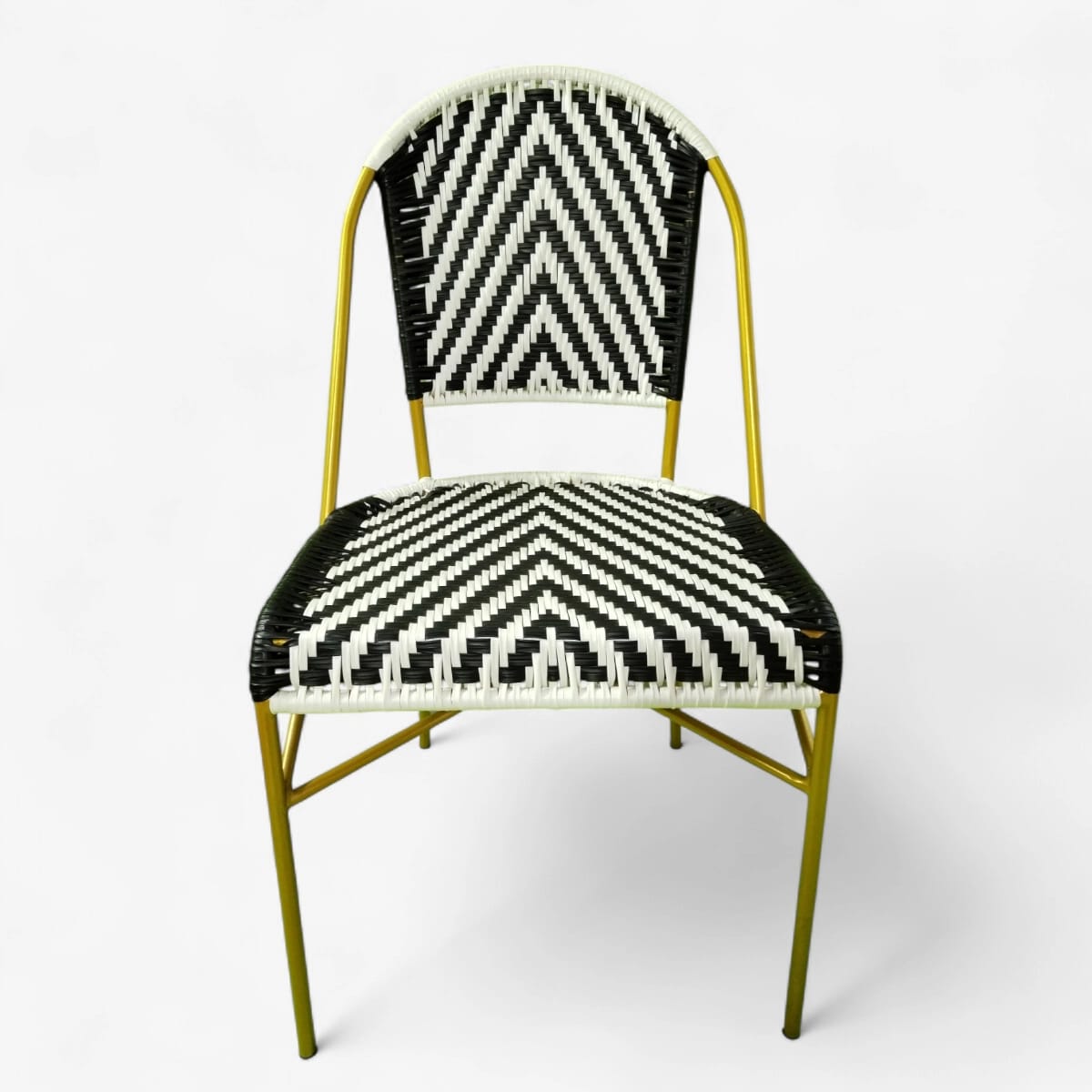 Silla andrea asiento y espaldar en piramide