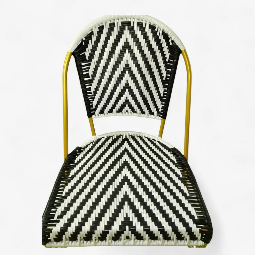 Silla andrea asiento y espaldar en piramide