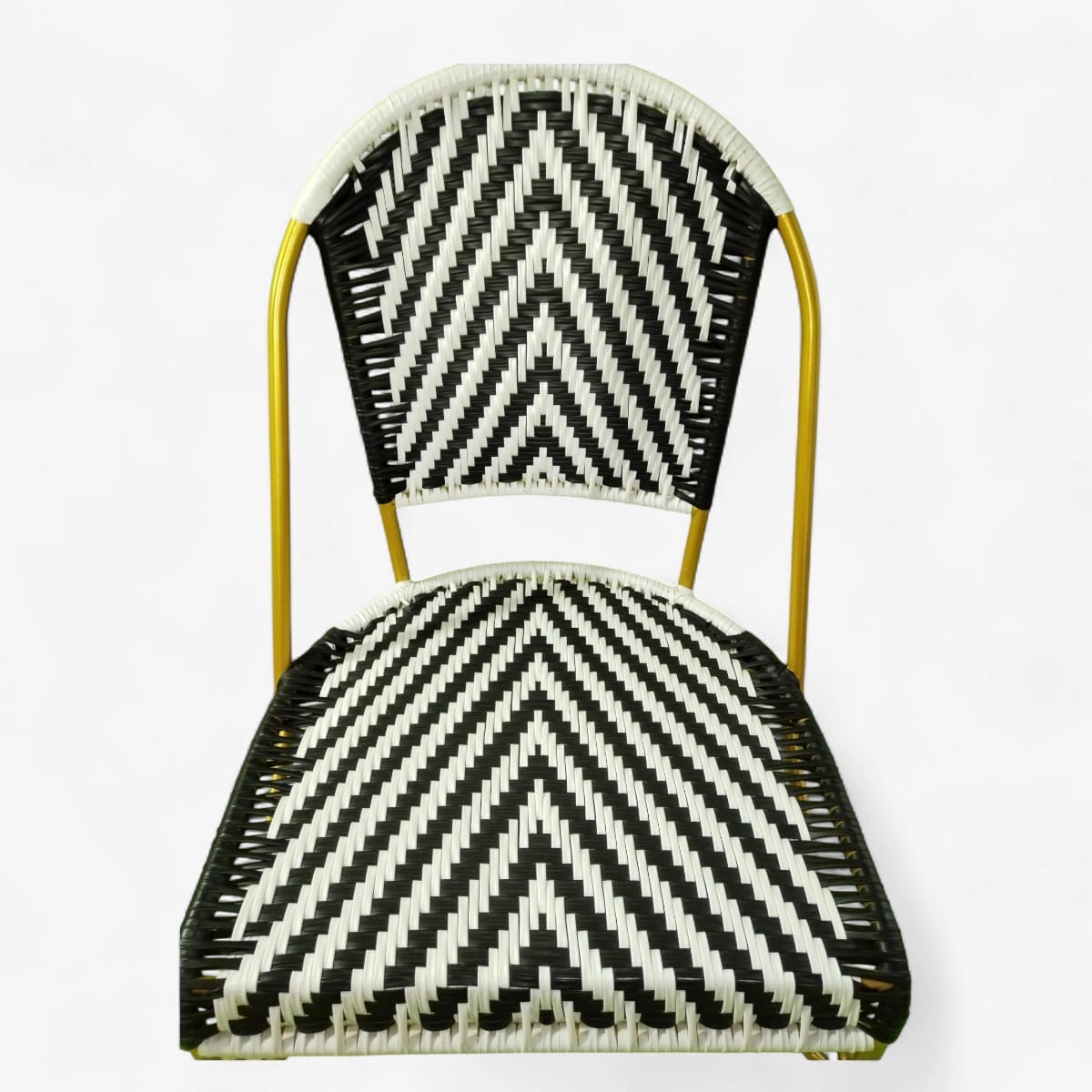 Silla andrea asiento y espaldar en piramide