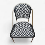 Silla andrea asiento y espaldar en rombo especial