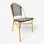 Silla andrea asiento y espaldar en rombo especial