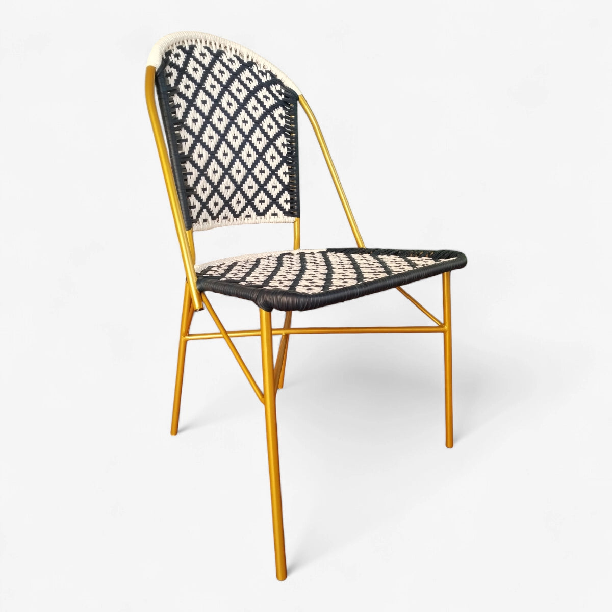 Silla andrea asiento y espaldar en rombo especial