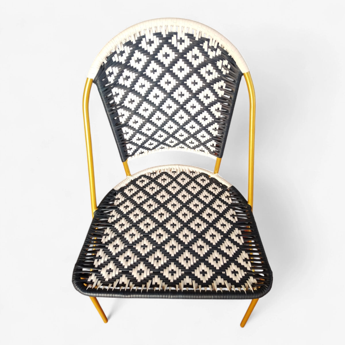 Silla andrea asiento y espaldar en rombo especial