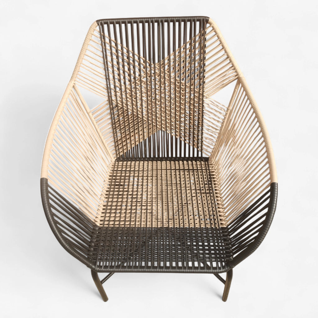 Silla el rey tejido sencillo