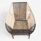 Silla el rey tejido sencillo