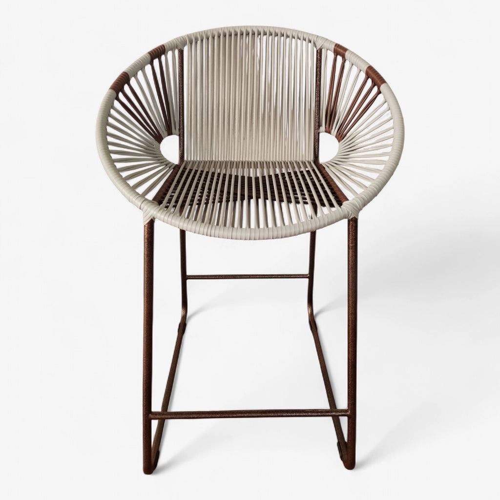 Silla flor de barra asiento cruzado