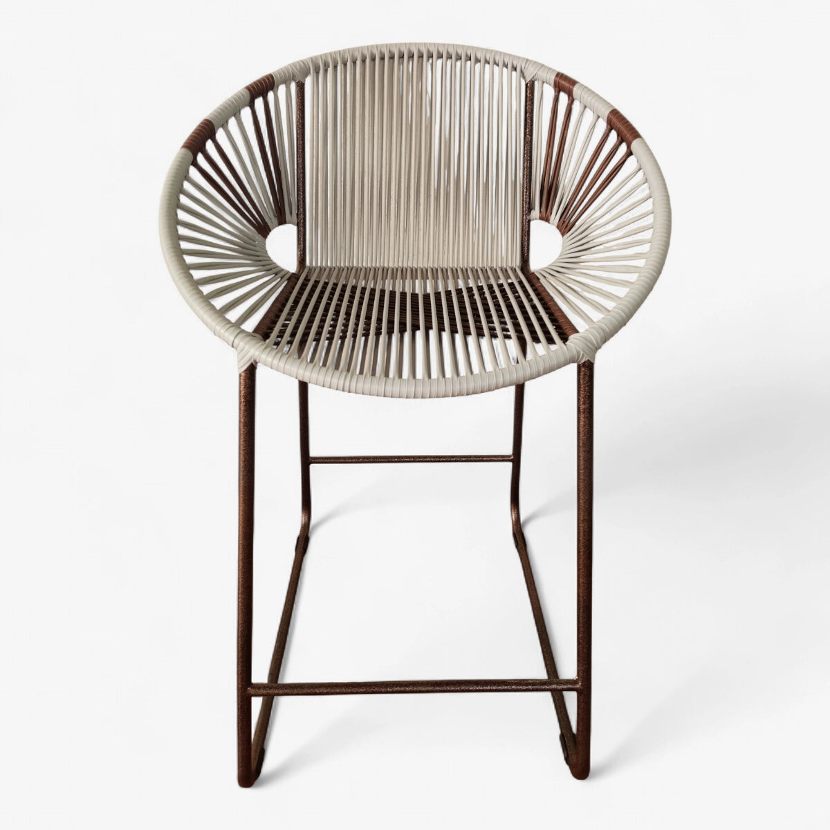 Silla flor de barra asiento cruzado