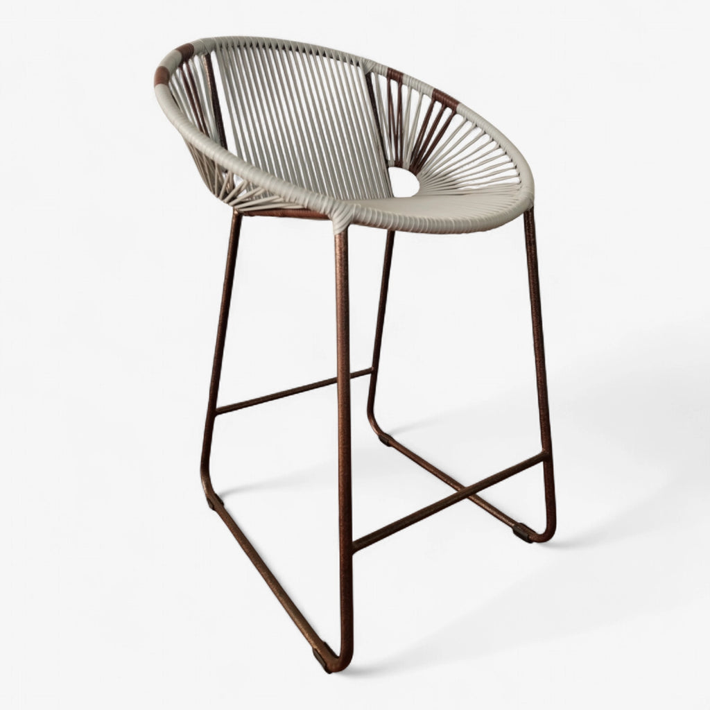 Silla flor de barra asiento cruzado