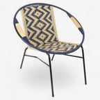 Juego de silla flor especial con brazo de madera en rombo grande completo